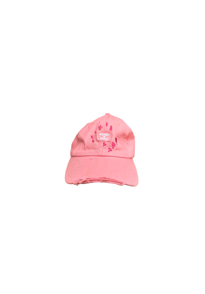 EVILNESS IN SOCIETY CAP [PINK X2]