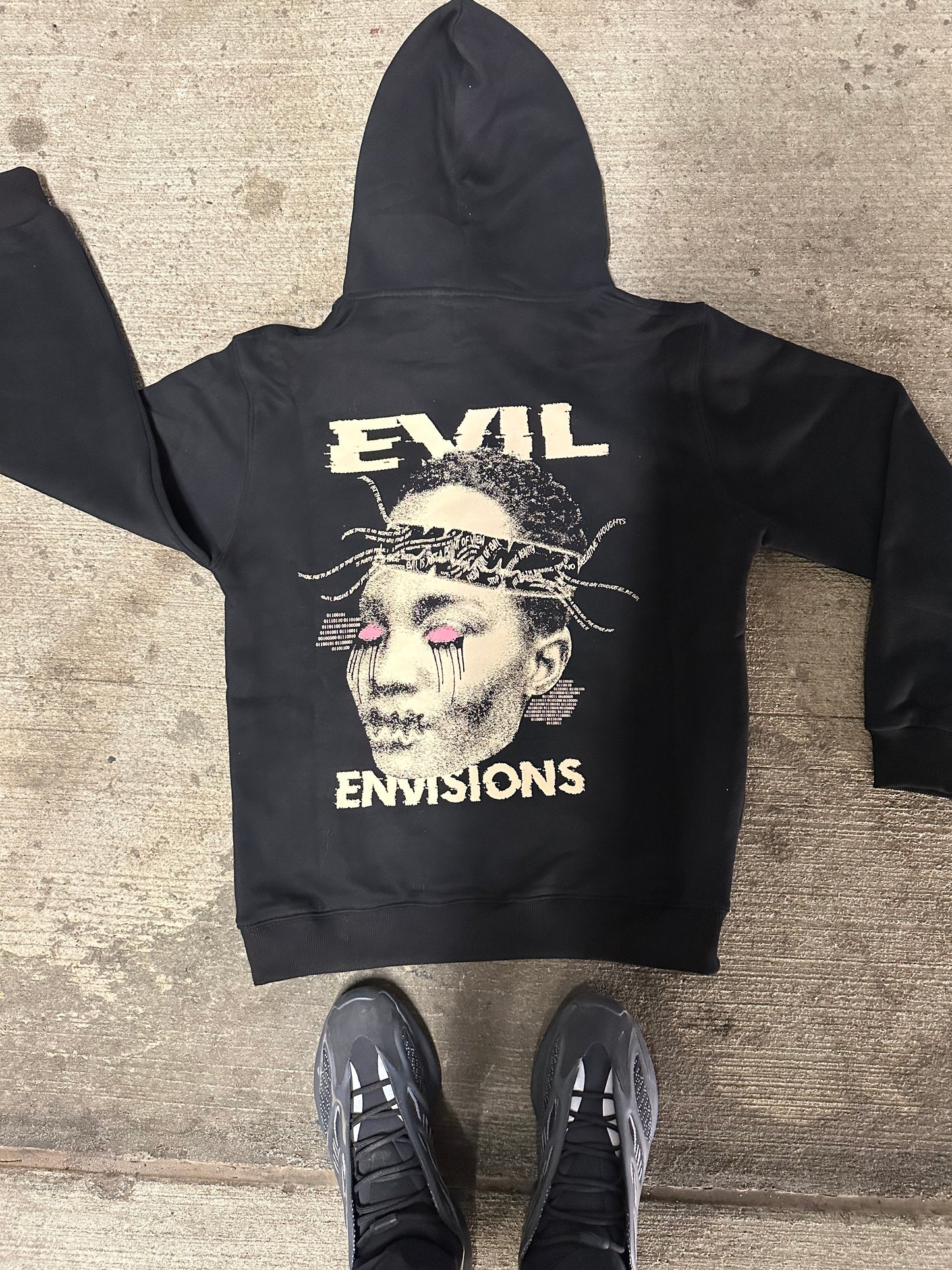 "EVIL IS JUST A POINT OF VIEW" HOODIE