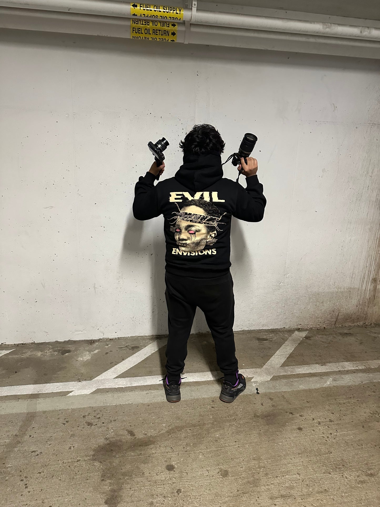 "EVIL IS JUST A POINT OF VIEW" HOODIE